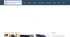 Desktop Screenshot of da-construction.com